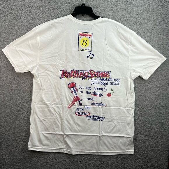 Urban Outfitters Rolling Stone Magazine White T-Shirt Dress - Picture 6 of 9